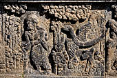 Candi Panataran - central platform called Pendopo Terrace is richly decorated with reliefs and nagas.